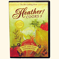 Heather Cooks! IBS Cooking Show DVD &  Recipe Cards<BR><EM>Fast & Easy Favorites</em>