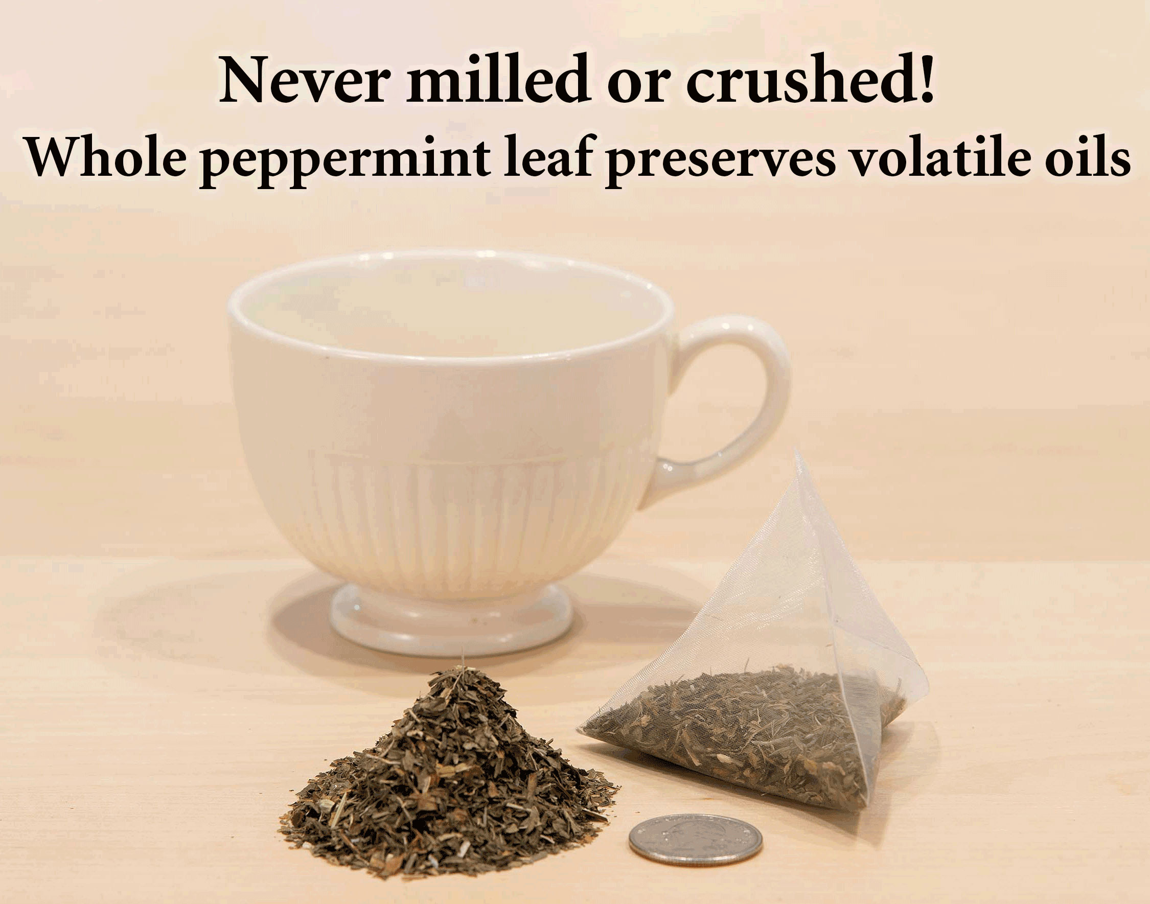 Peppermint Tummy TEABAGS CASE