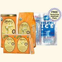 Tummy Fiber MIX KIT<br>Acacia Senegal<br>1 Can, 1 Refill Pouch<br>Travel Stick Packs (2 boxes)<BR><em>Diarrhea & Constipation</em> <font color=