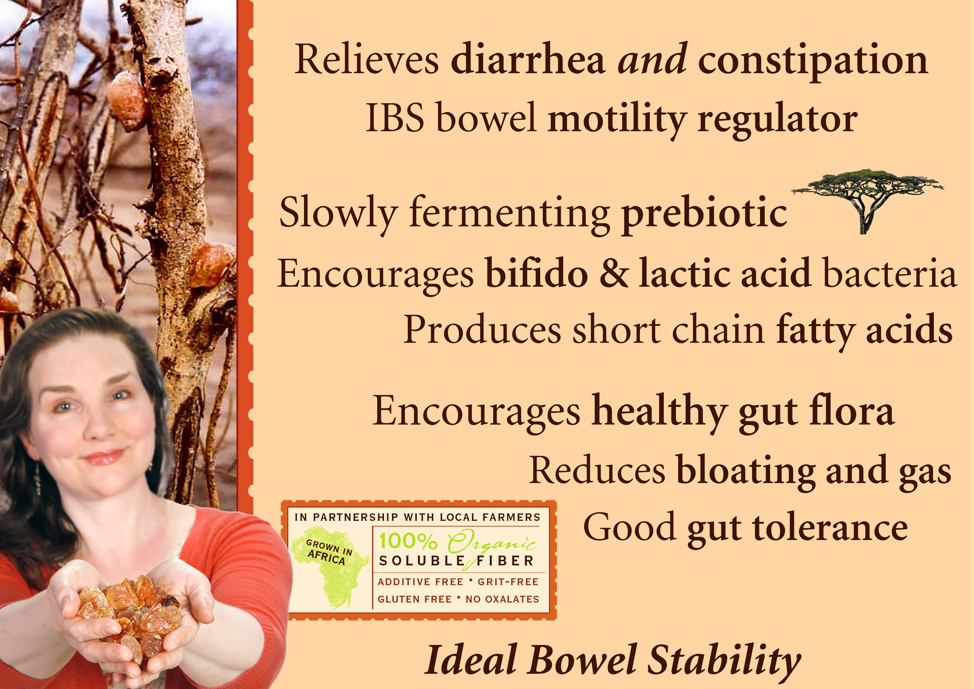 Belly Bloat Diet Kit: Eating for IBS, Fennel TEABAGS, Tummy Fiber Acacia Can