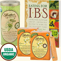 IBS Belly Bloat Kit: Eating for IBS, Fennel TEABAGS, 1 Travel Pack Box
