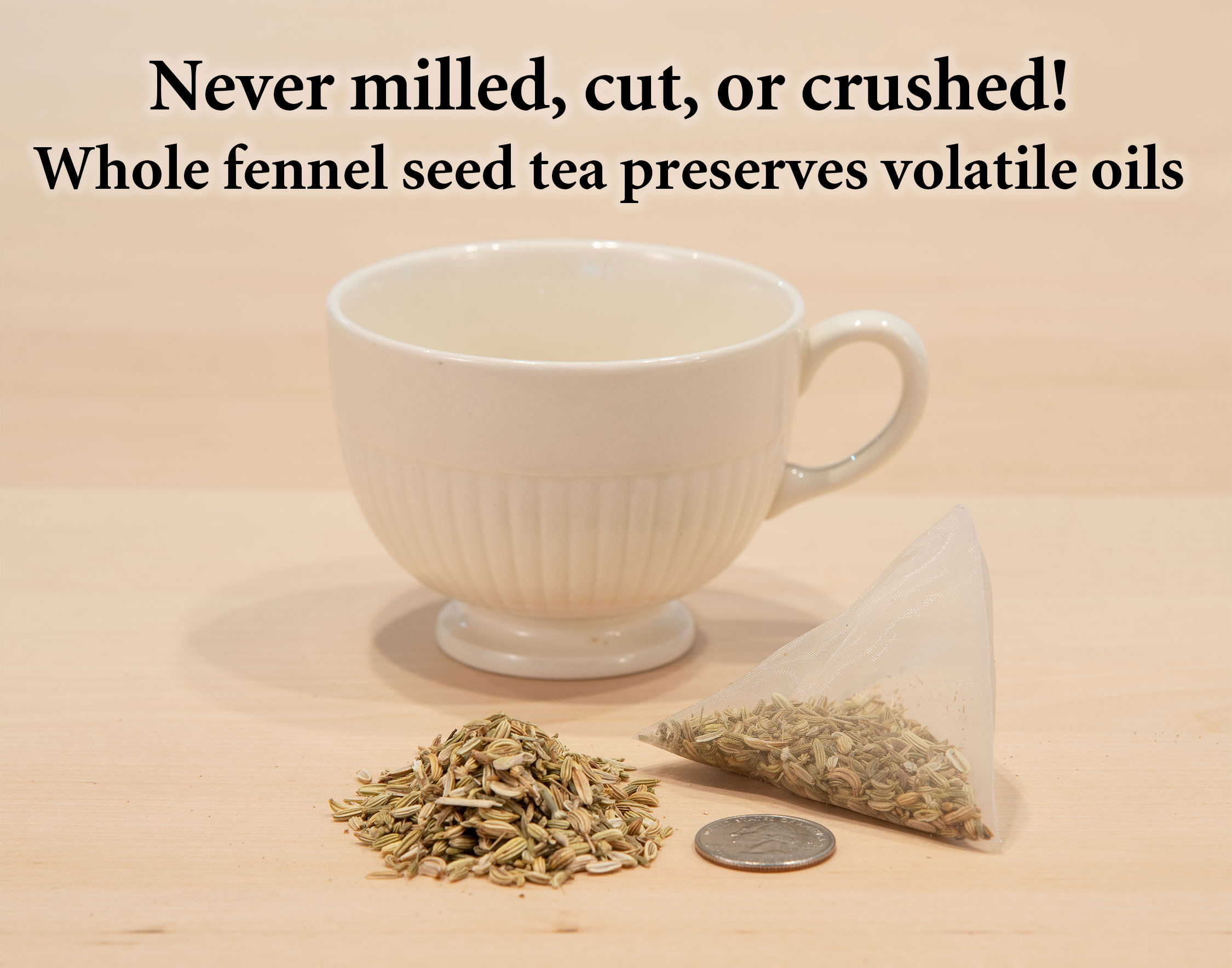 Fennel Tummy TEABAGS CAN