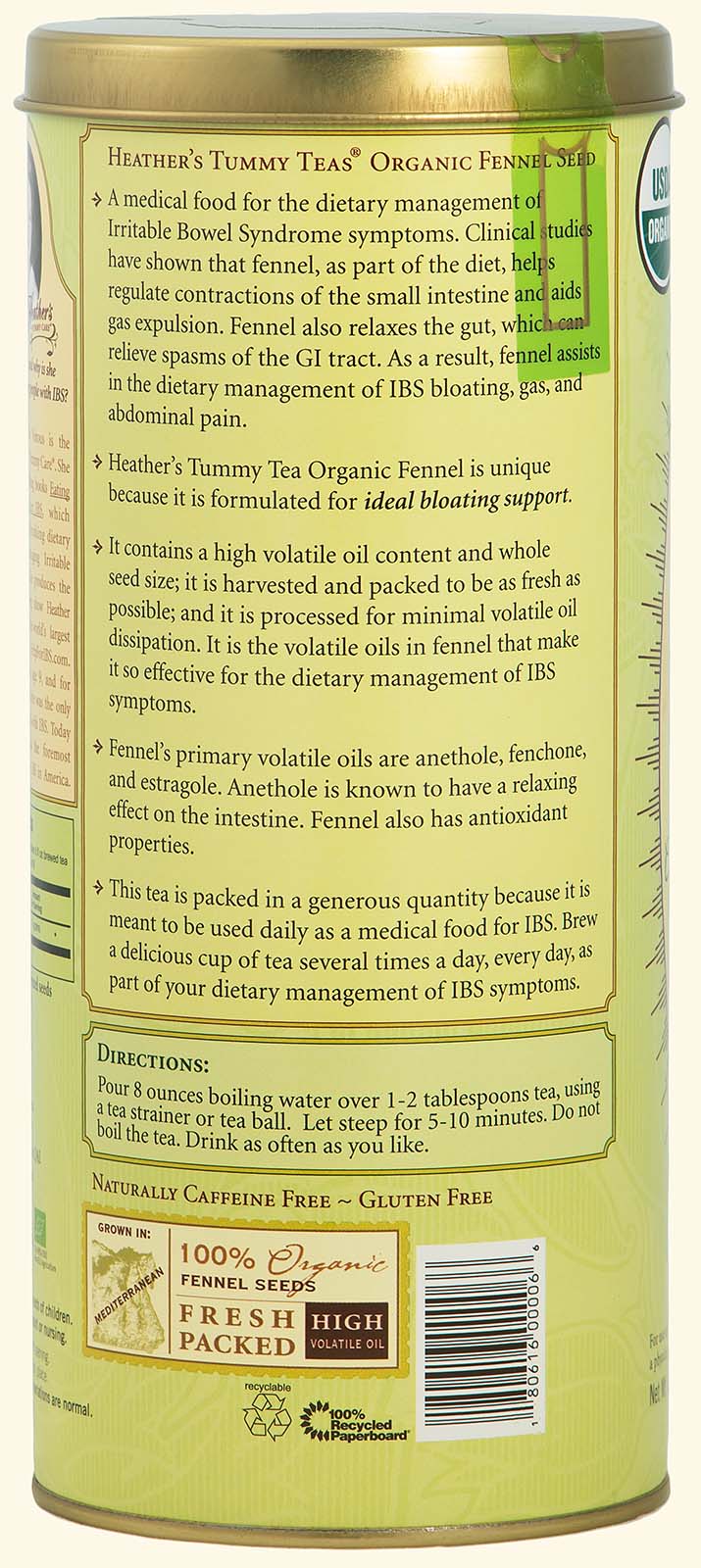 Fennel Tummy Tea LOOSE CAN