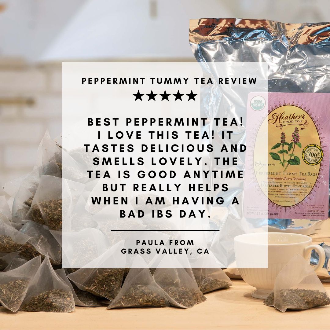 Peppermint Tummy TEABAGS POUCH